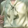 Kvinnors blusar Skjortor Fashion Woman Blus Rem Neck Kort ärm Pendant Pendlingskjortor och blusar för kvinnor 230613