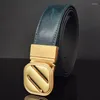 벨트 2023 Nouveau Hommes 고품질 Boucle Automatique Designer Beltceinture Casual Luxe Marque Young Men Cowboy Ceinture Homme