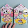 Blocnotes materiaal tas rustig boek Hand account dress-up pop game decompressie pinch muziek speelgoed sticker diy squishy papieren boek 230614