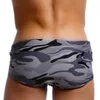 Heren badmode geometrische kleur gewatteerde badpak slip voor mannen 14 stijlen mannen strand zwembroek badpak man zwemshorts badmode slips 230613