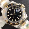 Gmt II 126710blnr AAA 3A Qualität Rolexs Uhren 40mm Männer Saphirglas mit Original Green Box automatische mechanische Jason007 Uhr 03