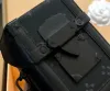 Herrenmagnetlappel Mini Vertikalstamm tragbarer Brieftasche M82077 Messenger -Geldbörsen -Crossbody -Taschen