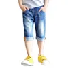 Shorts IENENS Kids Fashion Baby Boys Summer Denim Pants Jeasn Clothes Children Boy Casual Elastic Waist Short Trousers Clothing 230613