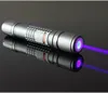 Accessori tattici Ad alta potenza Militare 405nm Puntatore laser viola blu viola 200000m Torcia a LED Rilevatore di contraffazione Uv Burning Free del 230613