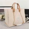 Mode Classique Designer Sacs De Soirée De Luxe Sac À Main Pearl Label Sac À Dos Femmes Plage Sacs À Main Bourse Femmes Toile Sac À Main Dames 60% Factory Outlet vente LOJ3