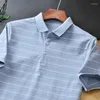 メンズポロス品質のハードグッズ！数秒かかります！カットレーベルポロシャツメンズ半袖オリジナルサマーラペルユースTシャツトップ