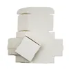Gift Wrap 50Pcs/Lot Blank Kraft Handmade Soap Box White Cardboard Paper Jewelry Box Wedding Party Favor Black Craft gift Box 230613
