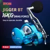 Mulinelli da baitcasting RYOBI RANMI JIGGER BT 50 Mulinello da pesca Ruota Max Drag 16KG Rapporto di trasmissione 5.1 1 8 1BB Fight Shark Slow Jigging 230613