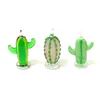 Décorations de jardin Belle Cactus Mini Charms en verre à la main Collier de mode pour femmes filles Creative Design Femme Bijoux Fête