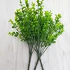 Dried Flowers Artificial Eucalyptus Leaves Greenery with for Wedding Flower Bouquet Christmas Decoration Fake Plant