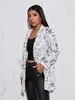 2023 women 28 colors blazer fashion non positioning printing women's casual small suit jacket trend women's wear