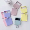 Silicone Folding Phone Case For Samsung Galaxy Z Flip3 case Factory Wholesale phone cover for Z flip 4 Z Flip 5