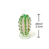 Décorations de jardin Belle Cactus Mini Charms en verre à la main Collier de mode pour femmes filles Creative Design Femme Bijoux Fête