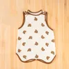 Sleeping Bags 2023 Summer New Cute Tiger Pattern Bag Baby Girl Simple Comfortable Thin Soft Cotton Sleeveless Boy R230614