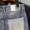 Мужские джинсы Летняя роскошная мужская одежда Cargo Washed Kpop Y2K Дизайнерская уличная одежда Твердые винтажные рваные джинсовые шорты бойфренда