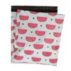 Gift Wrap Mailing Courier Bags To Pack Products Packaging Envelope Sending Plastic Pouch Snowflake Flamingo Watermelon Christmas