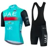 Cycling Jersey Sets Uae Team Cycling Jersey Set Men Summer Cycling Clothing Road Bike Shirts Suit Bicycle Bib Shorts MTB Ropa Ciclismo Maillot 230613