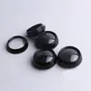 3G 5G Black Plastic Mini Travel Cosmetic Jars Refillerbar Makeup Cream Eyeshadow Lip Balm Nail Art Prov Storage Container Bottle Pot BFKJV