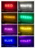 Decoratieve objecten Beeldjes Custom Led Neon Light Signs Met On Off Switch Kies Plaque Verlichte Advertentie Board Night Lamp 230613