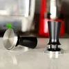 1 pc Verstelbare Diepte Koffie Sabotage Kalibratie Stabiele Druk Espresso Dispenser Rvs Sabotage Barista Tool