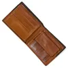 محافظ جلدية أصلية رجال قصيرة محفظة عملة أزياء ذكور محفظة صغيرة عالية الجودة مصممة من مصمم أموال رقيقة