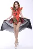 Stage Wear Women Nightclub Leading Dancer Outfit Vintage Chinese Style Fashion Dress Trailing Performance Costume Team Dance Costumes