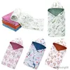 Sacs de couchage Double face chaud velours bébé couverture épaissie nouveau-né sac à capuche enveloppes enfant en bas âge Swaddle Wrap pour panier R230614