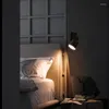 الثريات غرفة المعيشة غرفة نوم حديثة LED الثريا بار مكافحة الحديد المطاوع بجانب سرير رأس واحد