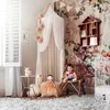 CRIB NETTING CRIB MED MOSQUITO NET LACE MOSQUITO REPELLENT PRINCESS SED COVER GIRL RUM Bomullsdekorativ myggavvisande huvudskydd 230613