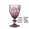 Cup Saucer 300 ml EmbionSed Wine Glass Drinking Cups Vintage Hushåll Juice Champagne förtjockad för festbägare Drop Delivery Otoqn