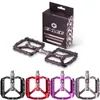 Pedais de bicicleta 3 rolamentos MTB Pedal de bicicleta CRMO 916" Eixo Três peças Ultra selado L7U Material DU Alumínio Forte Poderoso 230614