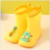 Boots Est Girl Rainboots Classic Waterproof Children's Shoes Kids Rain Pvc Rubber Baby Water Boy 230613