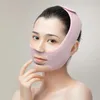 Massager twarzy elastyczne odchudzanie bandażowe taśmę Wodoodporne opaski na szyję do ukrywania kształtów podwójne podnoś