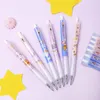 Pz/lotto Kawaii Bear Press penna Gel per scrivere carino 0.5mm inchiostro nero regalo cancelleria materiale scolastico per ufficio