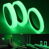 Lichtgevende tape Zelfklevende PET-waarschuwingstape Nachtzicht Glow In Dark Muursticker Fluorescerende noodsticker