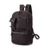 Rucksack Männer Qualität Leder Mode Große Reise Universität College Schule Tasche Designer Männlichen Daypack Student Laptop 3441