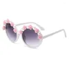 Sonnenbrille 2023 Diamant Damen Marke Designer Party Brille Blume Saison Perle Brillen Lunette de Soleil Femme