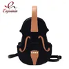 Сумки для плеча 3 цвета винтажная дизайн скрипки для женщин с поперечим для женщин и сумочек