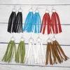 Dangle Earrings 2023 Simple Suede Leather Tassel Fringed For Women Handmade Jewelry Gift Her Er Wholesale