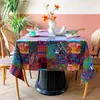 Table Cloth Vintage Ethnic Art Southeast Asia Style Homestay Tablecloth For Dining Kitchen Decoration
