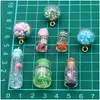 Charms Mix Glass Bottles Milk Tea Cup Ball Earring Diy Findings Keychain Bracelets Pendant For Jewelry Making Drop Delivery Smtww