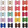 Moda doppio strato Bowknot forcine per bambini Simpatici fiocchi fatti a mano Clip a becco d'anatra Copricapo per bambini Accessori per capelli per bambini dolci