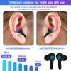 Fornitura per la cura dell'orecchio Apparecchi acustici Bluetooth Ricaricabile Wireless Mini Inner Ear Hearing Assist Amplificatore audio invisibile Ear Care Aid Drop 230613