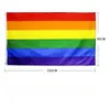 Bannière Drapeaux 90 * 150cm 3 * 5ft Drapeau Gay Drapeaux Arc-En-Fierté Bisexuel Lesbien Pansexuel Accessoires Polyester LGBT Bannière Décoration Q193