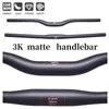 Bike Groupsets no matt carbon handlebar MTB bicycle flat rise 318600760mm cycling parts 230614