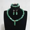 Свадебные ювелирные украшения наборы 4 Ujewelry One Row Coker Coral Beads Dewelry Set, включающий в себя колье из браслетных серьгов оранжевый красный белый свадебный набор 230613