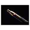 Ballpoint Pens 2Pc Business Office Im Series Black With Golden Trim Metal Pen Drop Delivery School Industrial Writing Supplies Dh2Ij