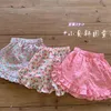 Shorts Children Clothing Girls 2023 Spring Summer Korean Style Baby Cute Floral Super Soft Lace Little Girl Casual 230614