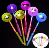 Novità Illuminazione Bambini LED Light-Up Lollipop Glow Sticks Ragazze Principessa Lampeggiante Fata Bacchetta Bastoncini Abito da festa Natale Navidad Capodanno