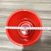 Portable small water bucket Strawberry bucket Picking, mixing paint and pigments Children's painting and decoration Toys Beach plastic bucket Small red bucket